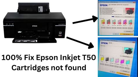 Epson Printer Error Ink Cartridges Cannot Be Recognized