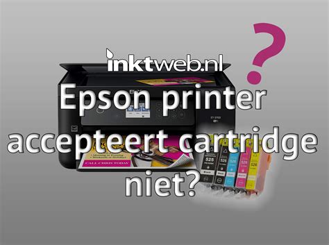epson printer wordt niet herkend
