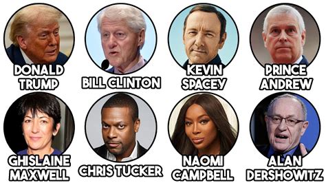 Epstein Celebrity List Exposed: Names You Never Knew