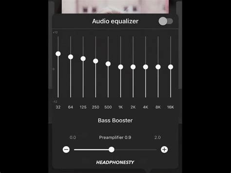 Equalizer On Iphone Screen
