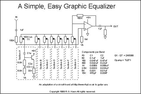 Equalizer Pedal Schematic