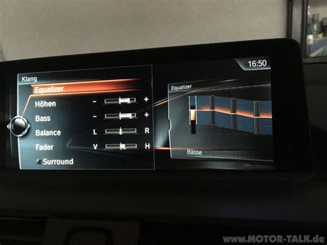 Equalizer Settings Bmw F30