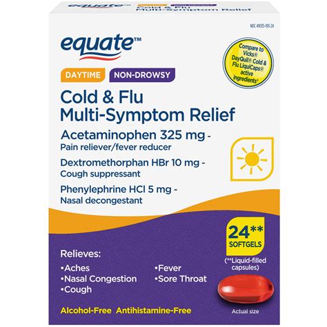 Equate Cold And Flu Multi-Symptom Relief