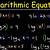 equation for logarithmic function