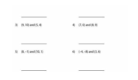 Finding The Equation Of A Line Given Two Points Color Worksheet Color Worksheets Worksheets Equation
