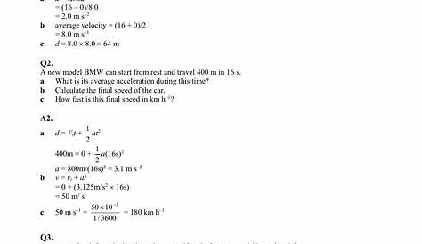 Equations Of Motion Problems With Answers Projectile 1
