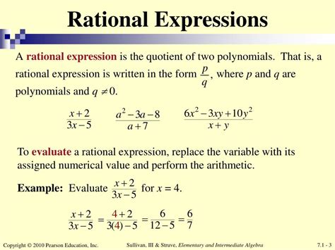 equations involving rational expressions