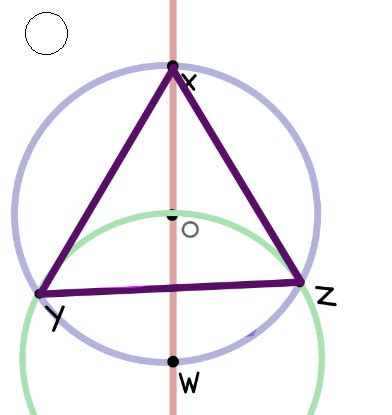 Equilateral Triangle Inside A Circle