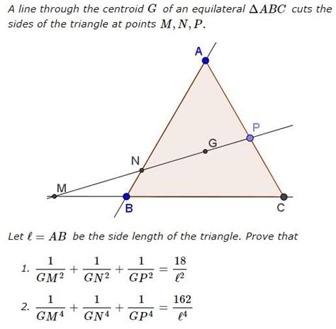 equilateral triangle problems with solutions