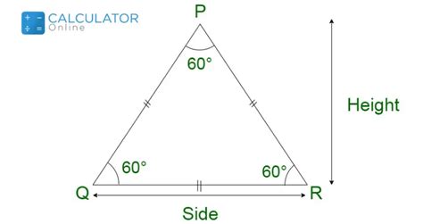 Equilateral Triangle Side Calculator