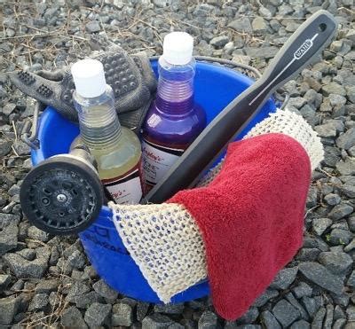 Equine Bathing Tools