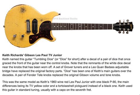 Equipboard Keith Richards