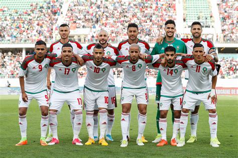 equipe du maroc match