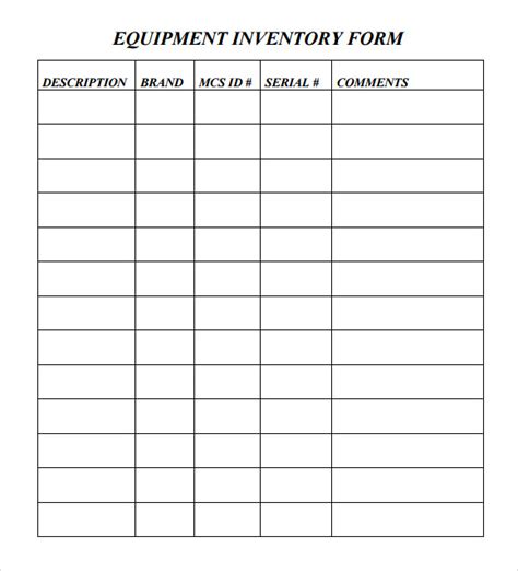 FREE 23+ Inventory Examples in PDF Examples