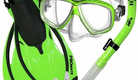 US Divers set de snorkel para adulto (snorkel, visor y aletas) | Costco