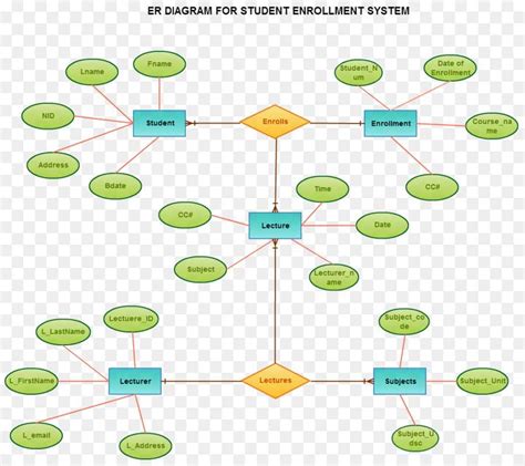 er diagram vs relational model