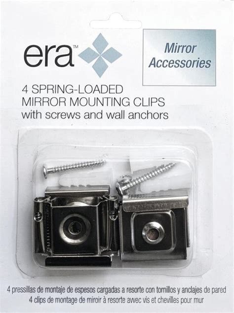 Era Spring Loaded Mirror Mounting Clips