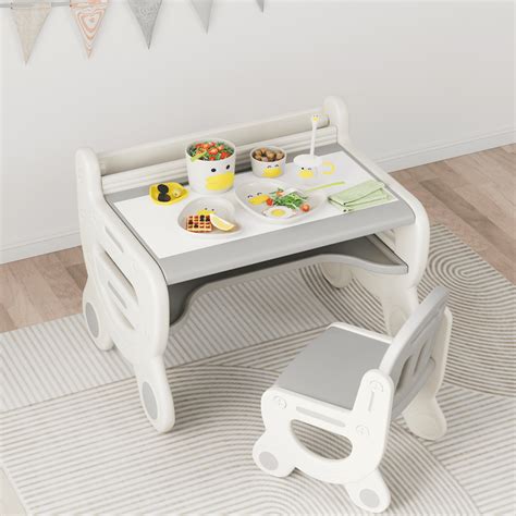 Erasable Table And Chair Set