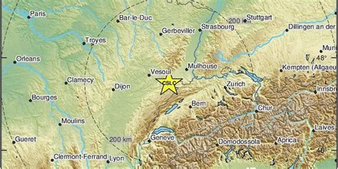 erdbeben in der schweiz heute