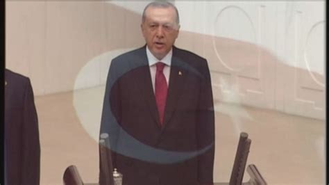 erdogan sworn in with new powers