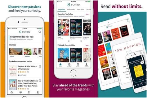 Ereader That Supports Scribd