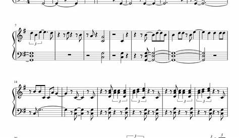 Soy Luna - Eres Sheet music for Piano (Solo) Easy | Musescore.com
