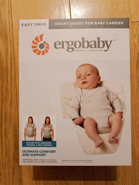Ergo Carrier When To Stop Using Infant Insert