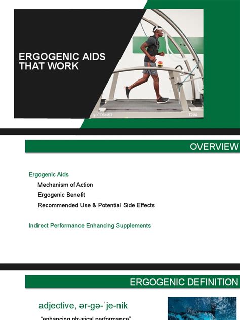 Ergogenic Aids For Standing