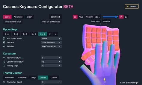 Ergonomic Keyboard Generator