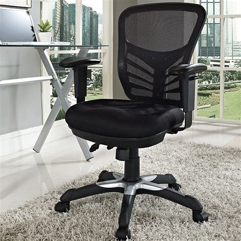 ergonomic office chair with mesh seat