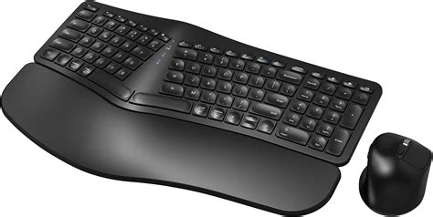 Ergonomic Wireless Keyboard And Vertical Mouse