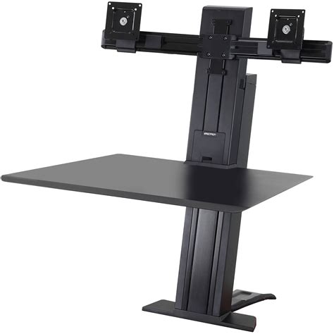 home.furnitureanddecorny.com:ergotron standing desk setup