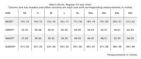 eric emanuel size guide