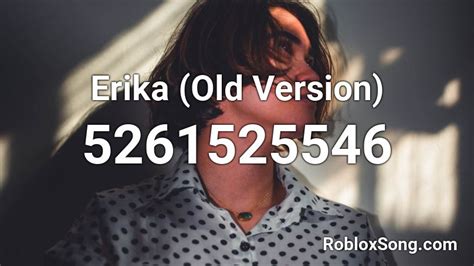 erika song roblox id