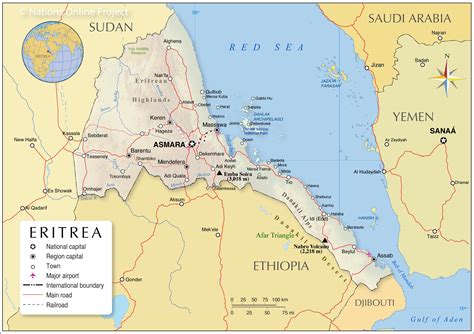 5 Eritrea Map Facts