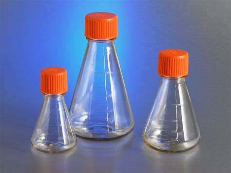 Erlenmeyer Flask With Vent Cap