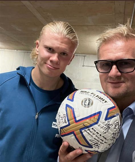 erling haaland and his father