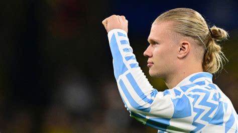 erling haaland haircut man city number 9