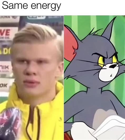 erling haaland tom meme