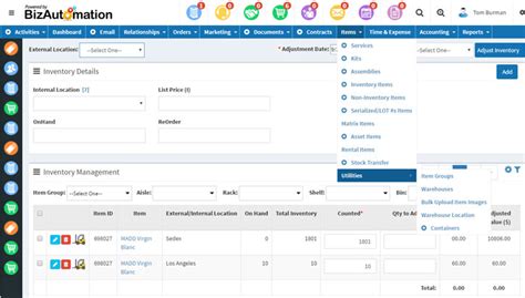 erp software erp system examples