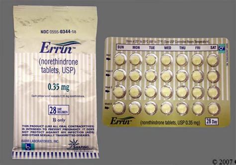 Errin Birth Control: Effective Solution for Hormonal Regulation