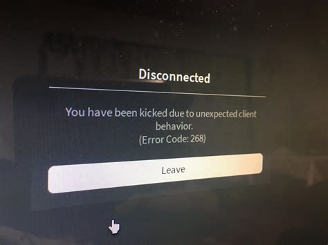 error code 268 roblox reddit