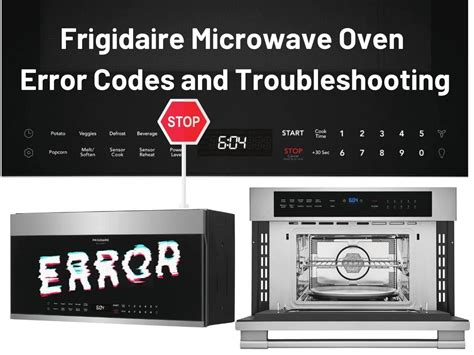 error codes frigidaire range