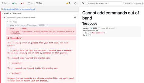 Error Command Cypress Not Found