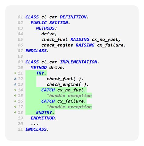 error handling in sap abap