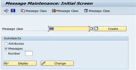 error message in sap abap tcode