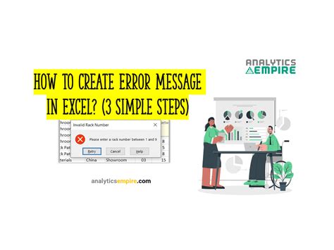 Error Message Number In Excel