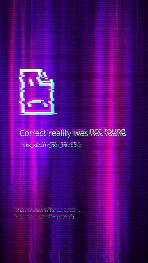 Error Wallpaper Glitch Laptop