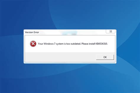 error windows 7