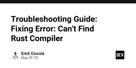 Fix error can